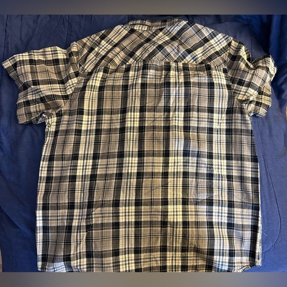 Harley-Davidson Black and White Casual Button Down Shirt - Picture 5 of 6